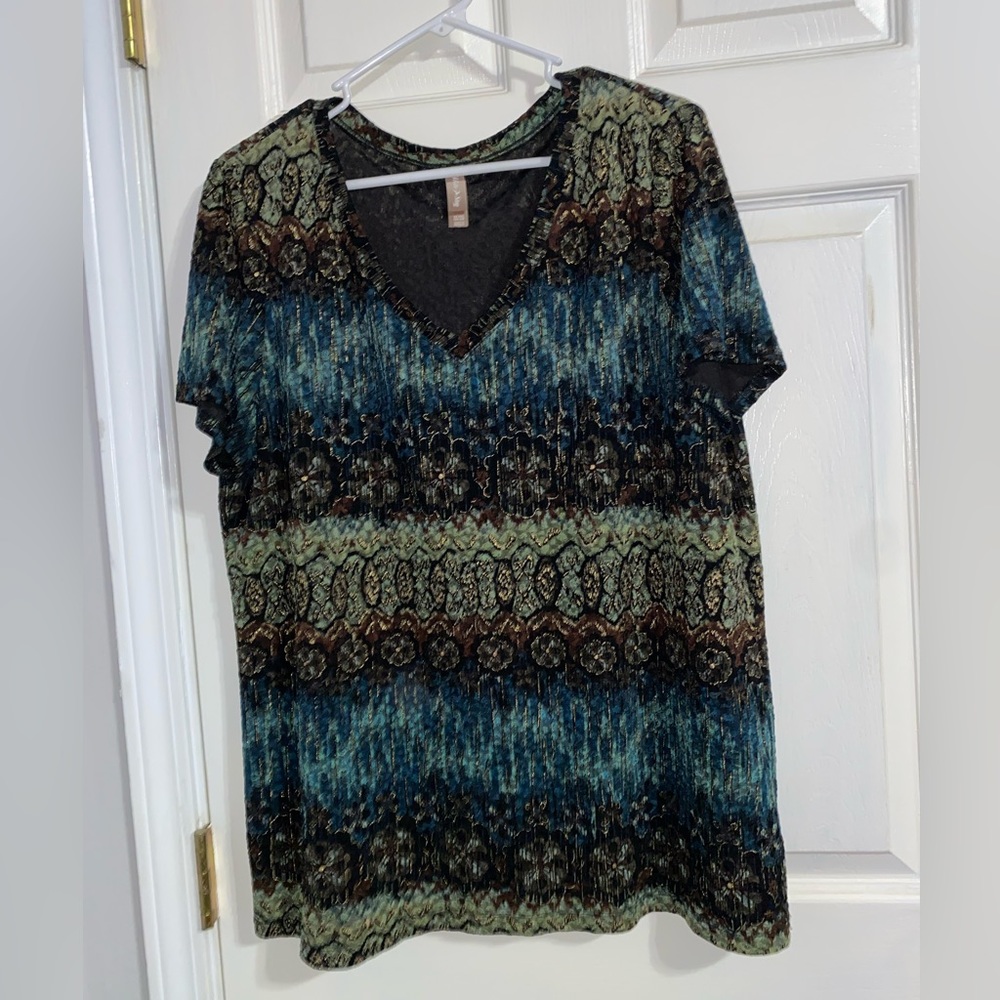 V neck blouse